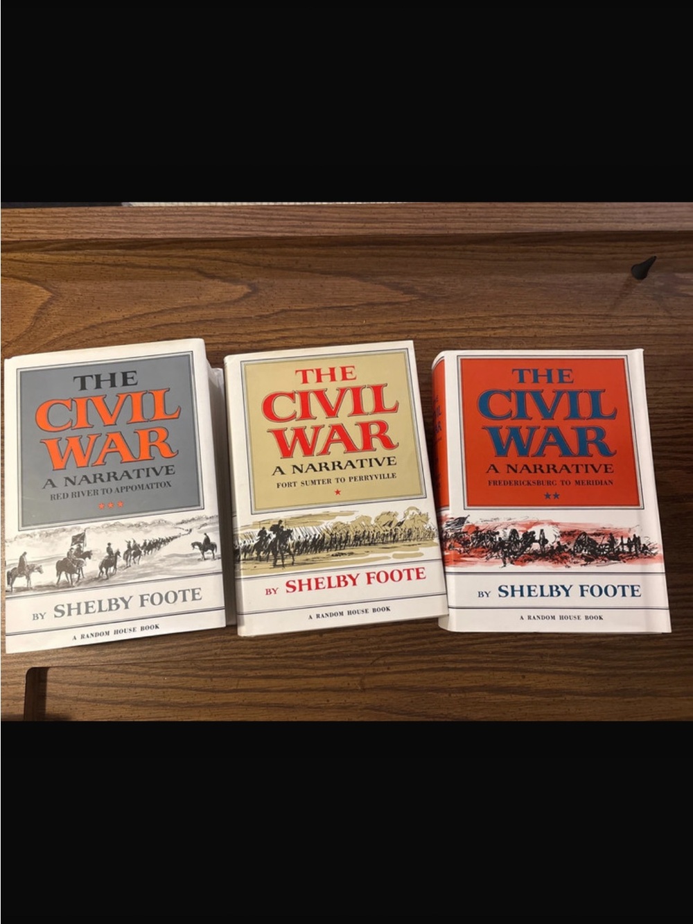 The Civil War A Narrative Trilogy books by Shelby Foote
